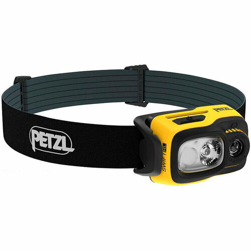 Налобный фонарь Petzl Swift RL, черный/желтый