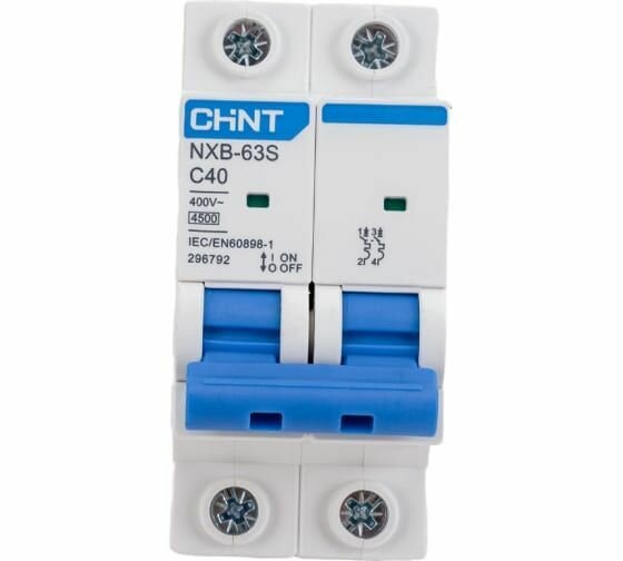 Автоматический выключатель CHINT nxb-63s 296792