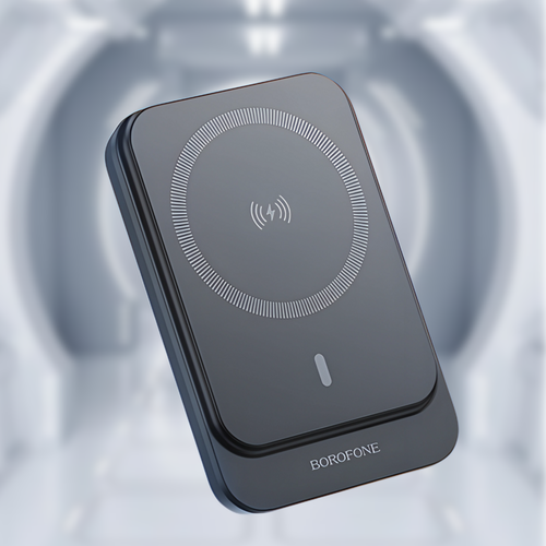 Магнитный беспроводной 10000 mAh повербанк MagSafe Borofone BJ63A Внешний портативный аккумулятор с быстрой зарядкой 2890₽