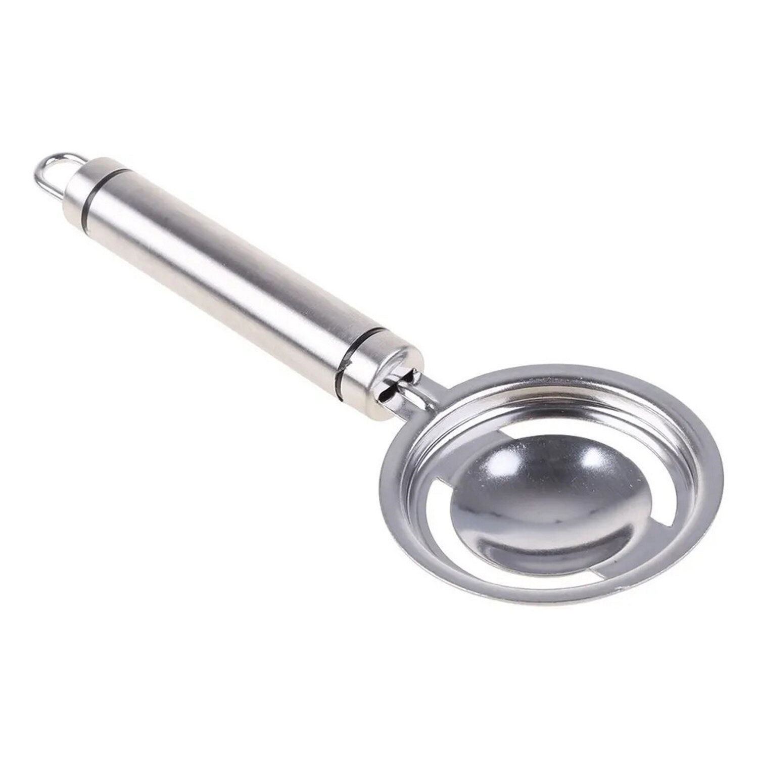 Сепаратор для яиц отделитель белков от желтков стальной — фото 1