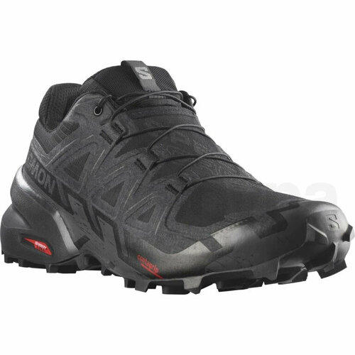 фото Кроссовки salomon speedcross 6 wide, полнота g (eu)/ на среднюю и широкую стопу, размер uk 7,5; eur 41 1/3; usa 8m-9w ; 26см (примерно на российский 40*), черный