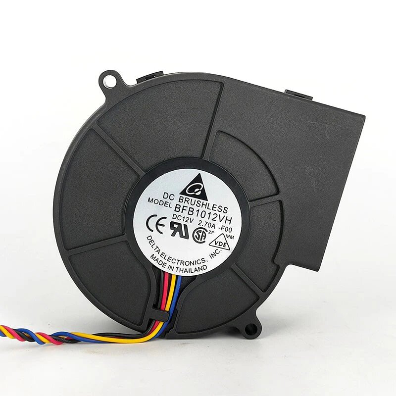 Вентилятор BFB1012VH 12V 2.7A, 4 wire, 9.7 см