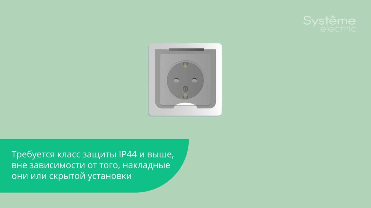 Розетка Systeme Electric RS16-134-B ХИТ, 16 А, с заземлением — фото 1