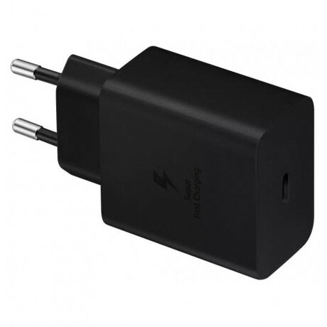 Сетевое зарядное устройство Samsung EP-T4510XBEG Power Delivery 45Вт (USB - Type-C) черный