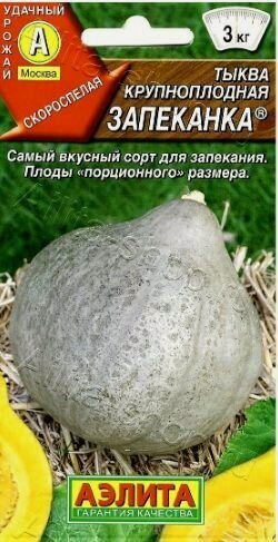 Изображение товара Тыква крупноплодная Запеканка ( 3 упаковки ), семена