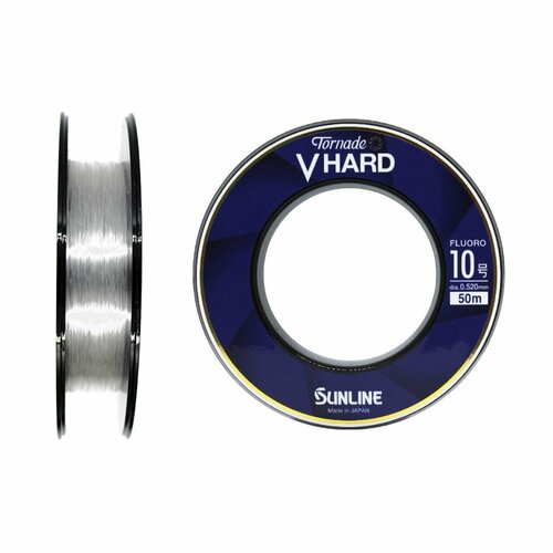 Леска для рыбалки SUNLINE New V Hard 50m #10/40LB/0,52mm