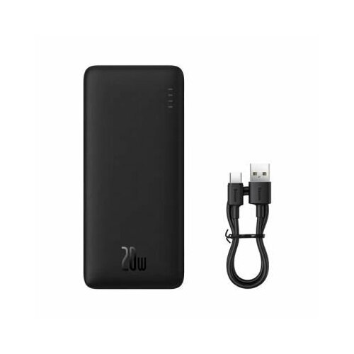 Внешний аккумулятор Baseus 30000 mAh Airpow Fast Charge Power Bank 20W PPAP30 Black 504400₽