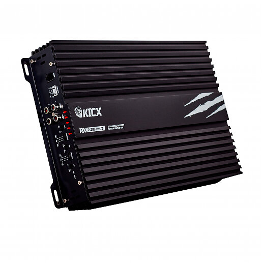 Усилитель Kicx RX-2.200 2-канальный, класс AB, 200Вт, 20-20000Гц