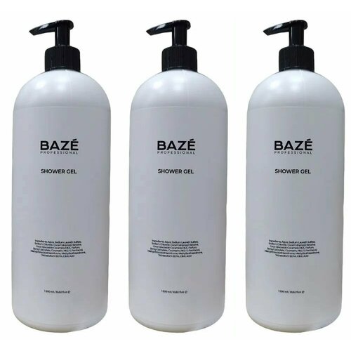 BAZE Гель для душа кокос 1000 мл х 3 шт 1399₽