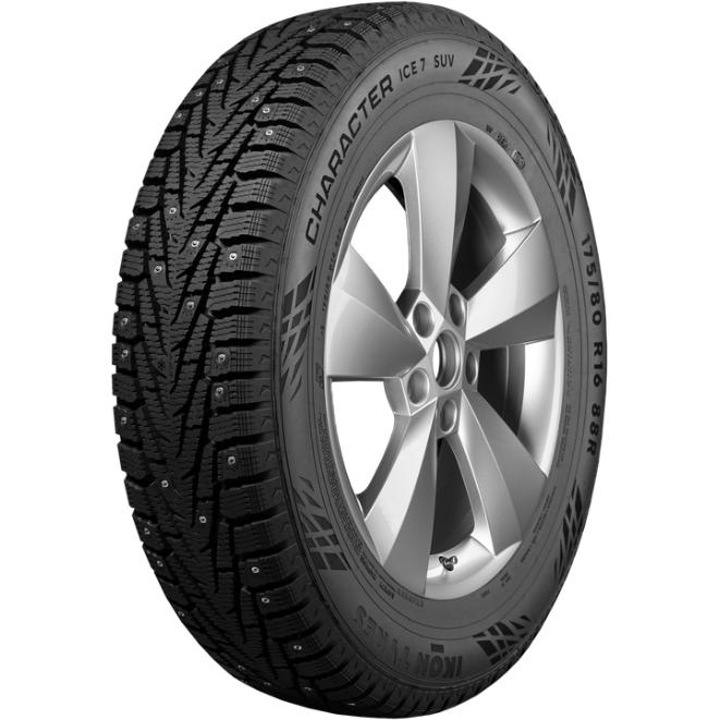 Зимние шины Ikon Tyres Character Ice 7 SUV 235/60 R18 107T, XL, шипы