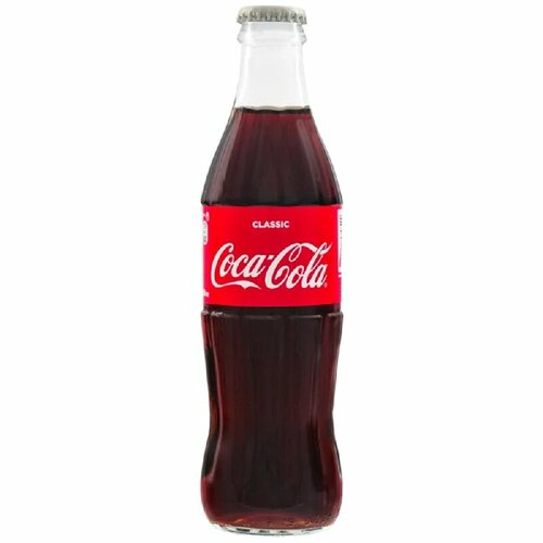 фото Напиток coca-cola classic (грузия) сильногазированный /стекло/ 0,33л