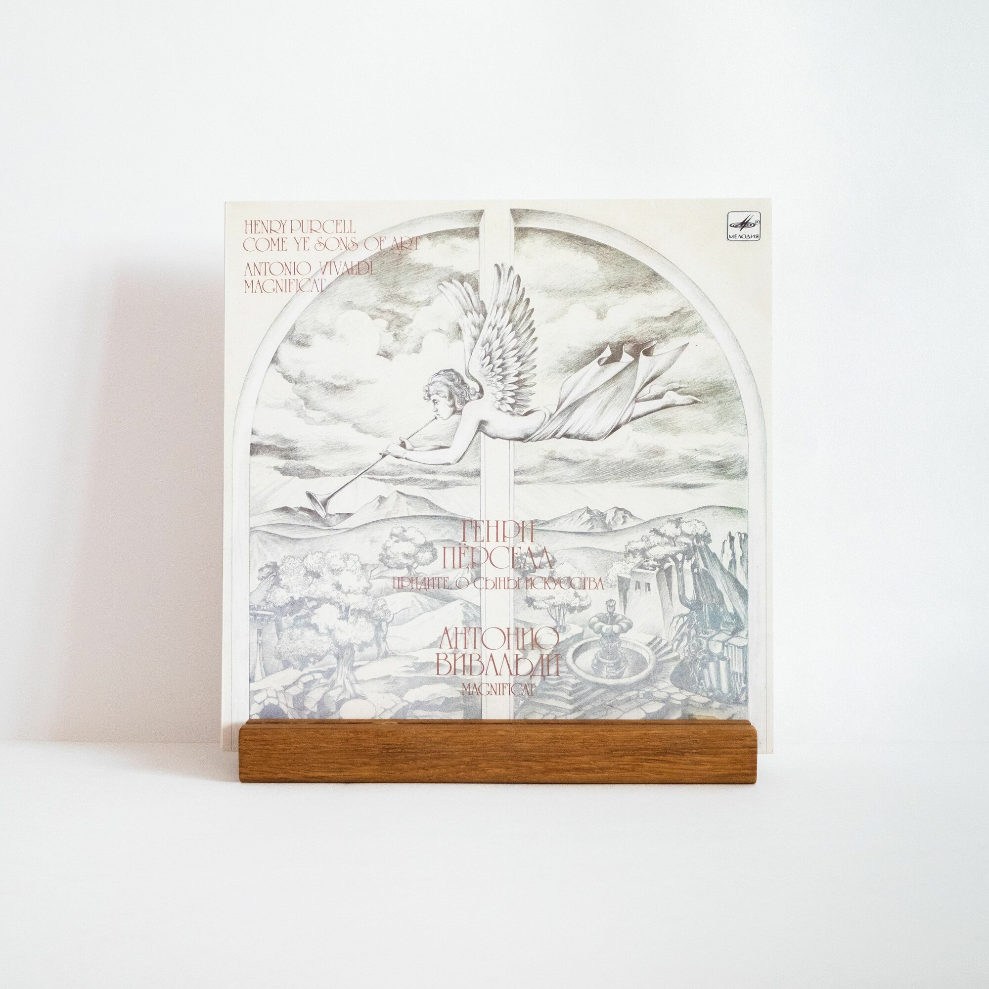 Генри Перселл  Purcell    Придите  сыны искусства  Антонио Вивальди  Vivaldi    Magnificat   виниловая пластинка LP NM