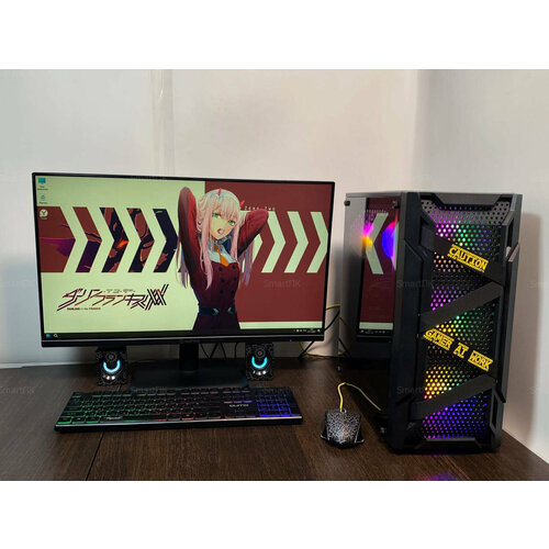 Игровой компьютер Intel 10-ядерный / SSD 512 ГБ / RX 580 8 ГБ / 16 ГБ / Монитор 24