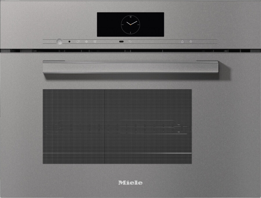 Пароварка встраиваемая с СВЧ Miele DGM 7840 Graphit Grey, графитовый серый