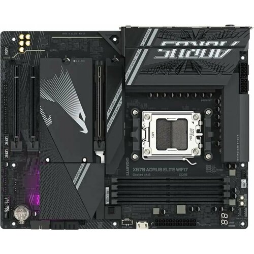 Материнская плата Gigabyte X870 AORUS ELITE WIFI7 Soc-AM5 AMD X870 4xDDR5 ATX 36380₽
