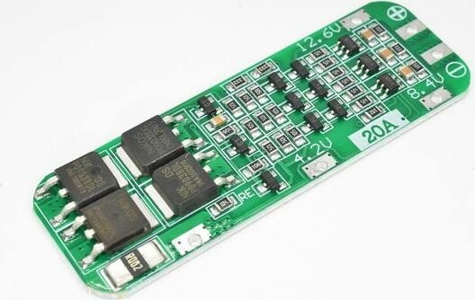 Модуль зарядки и балансировки BMS 3S 20A, 1 шт