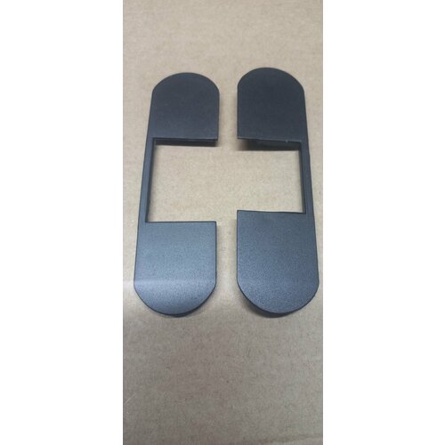 Декоративная накладка для скрытых петель AGB ECLIPSE 20 4шт черный графит 265₽