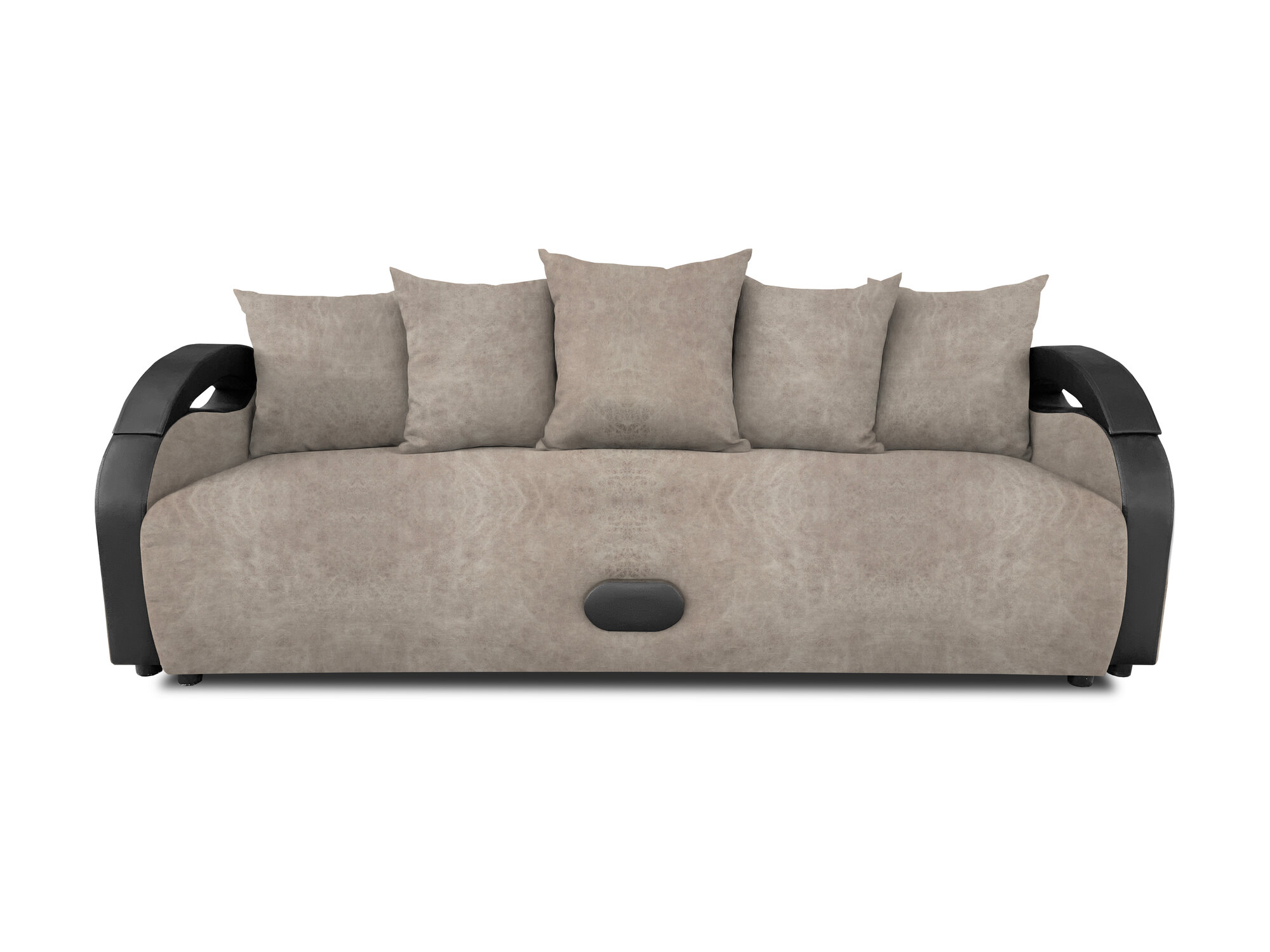 Диван-кровать "Мария DAKOTA BEIGE", прямой, еврокнижка, раскладной, с ящиком для белья