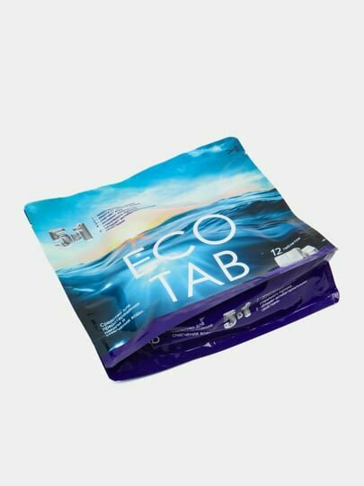 Средство от накипи ECOTAB, для стиральных машин, в таблетках, 12 таблеток — фото 1