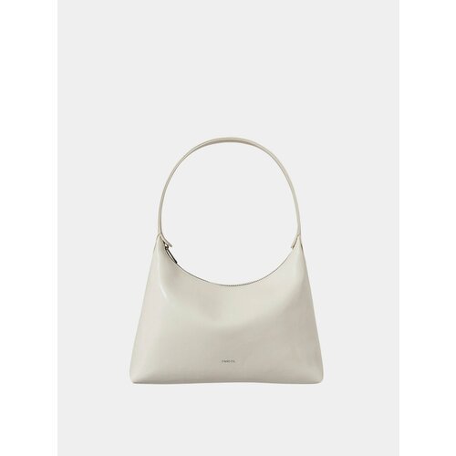 Сумка Stand Oil, фактура гладкая, Белый приглушенный