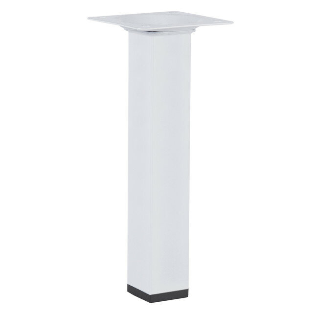 Ножка квадратная 25х25х200мм белый