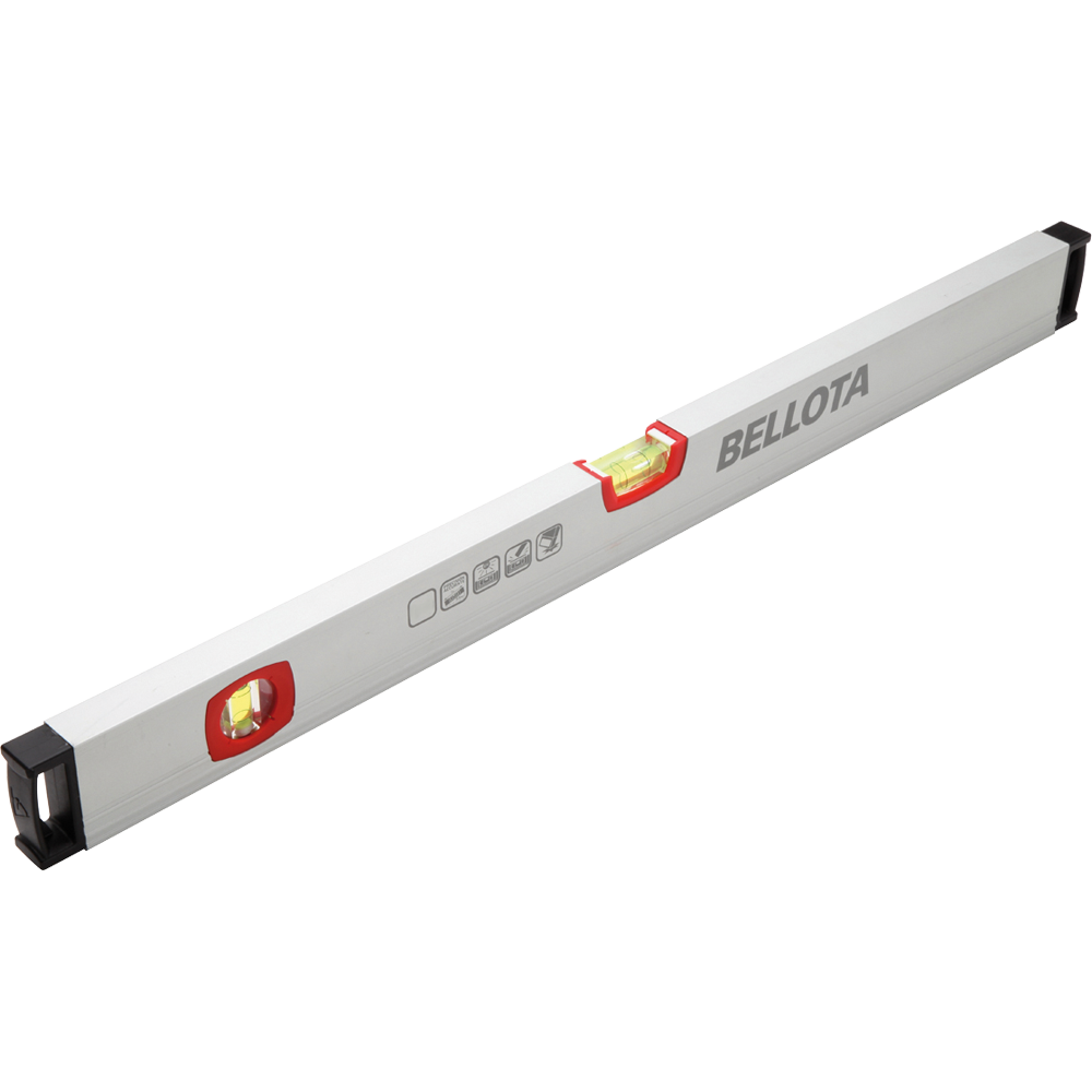 Уровень строительный BELLOTA  40 см  двухпузырьковый  точность 0 5 мм м