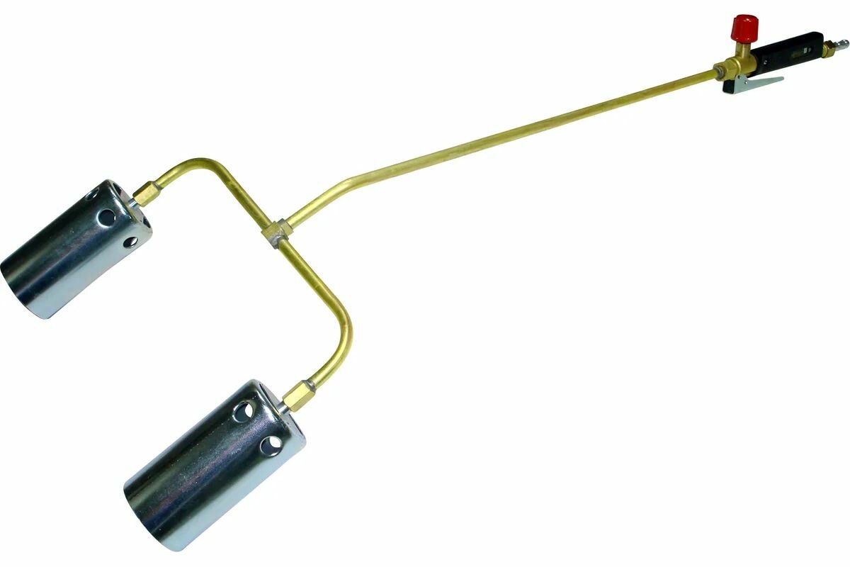 Горелка газовоздушная кровельная рычажная (2-факельная) УГВКР-2 Джет