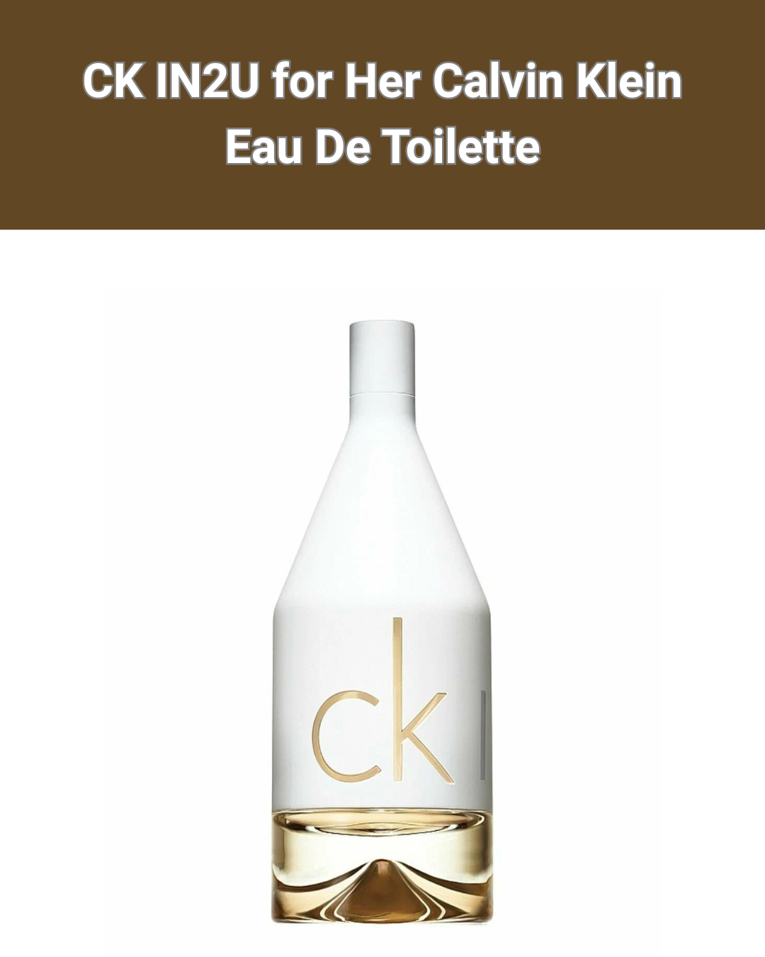 CK IN2U for Her Calvin Klein Eau De Toilette 100мл - Парфюм для женщин