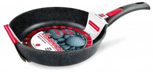 Сковорода Каменная 280мм а/п Черный гранит съем. руч. 18028 нева металл
