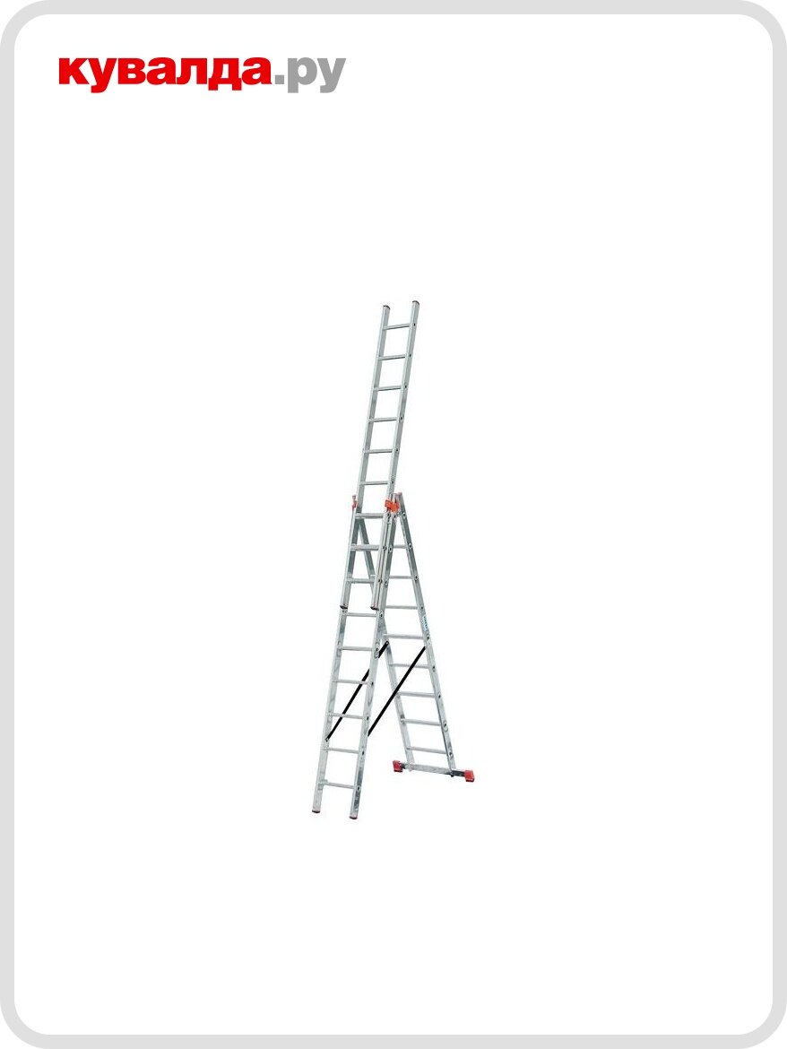 Лестница трехсекционная KRAUSE MONTO TRIBILO 3х14
