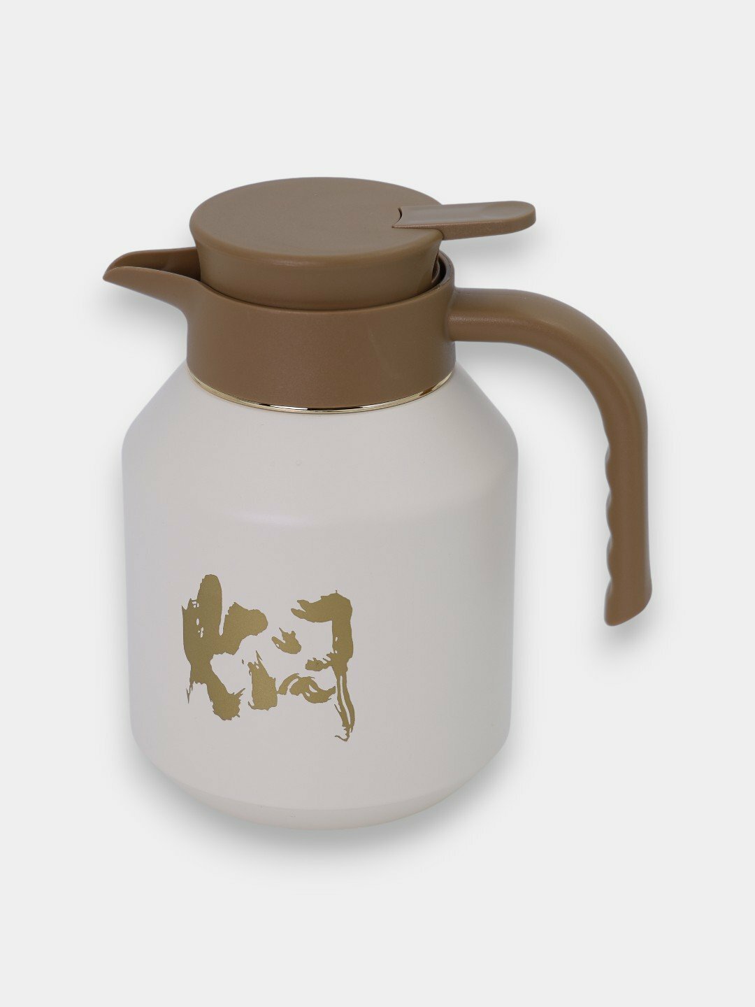 Термокружка "Термос-Чайник", для чая и кофе, 1.8 л, пластик, металл, цвет алый