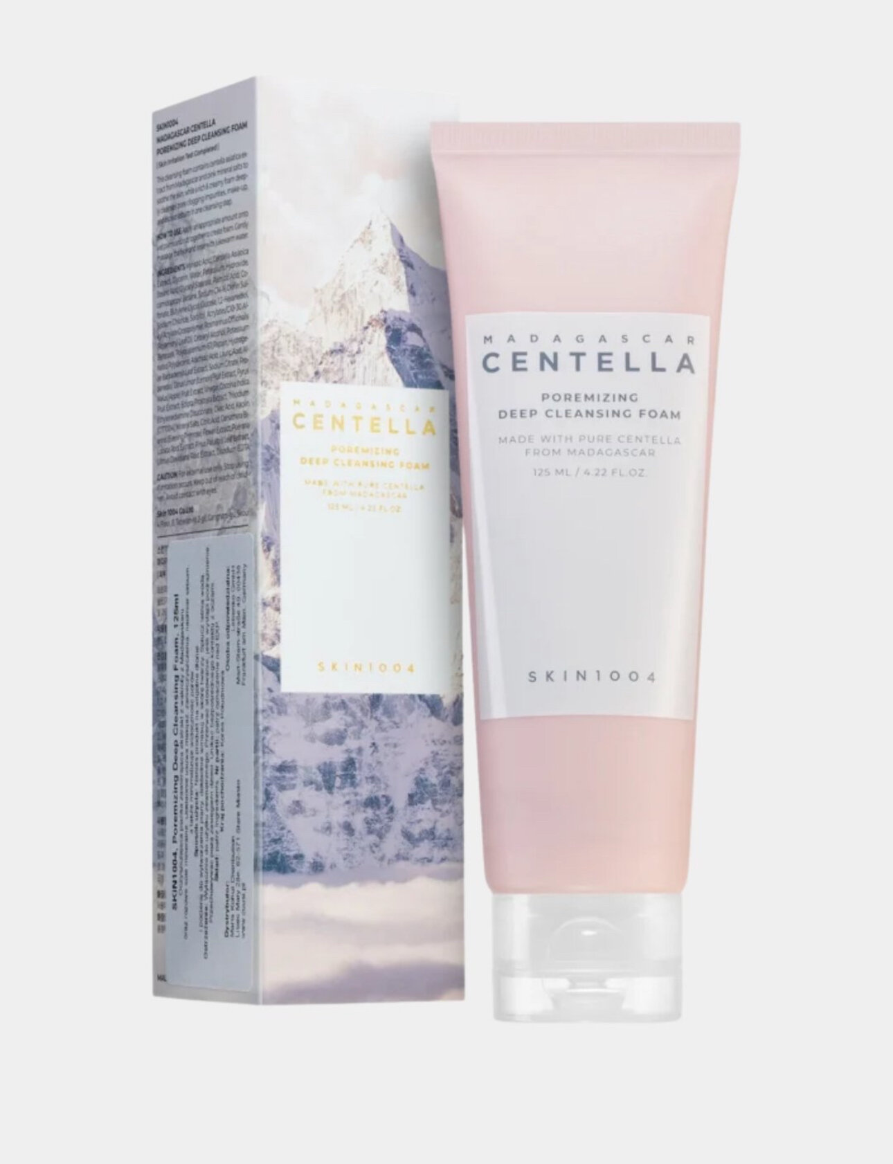 Пена для умывания Centella Pink Cleanser Foam Deep, для чувствительной кожи — фото 1