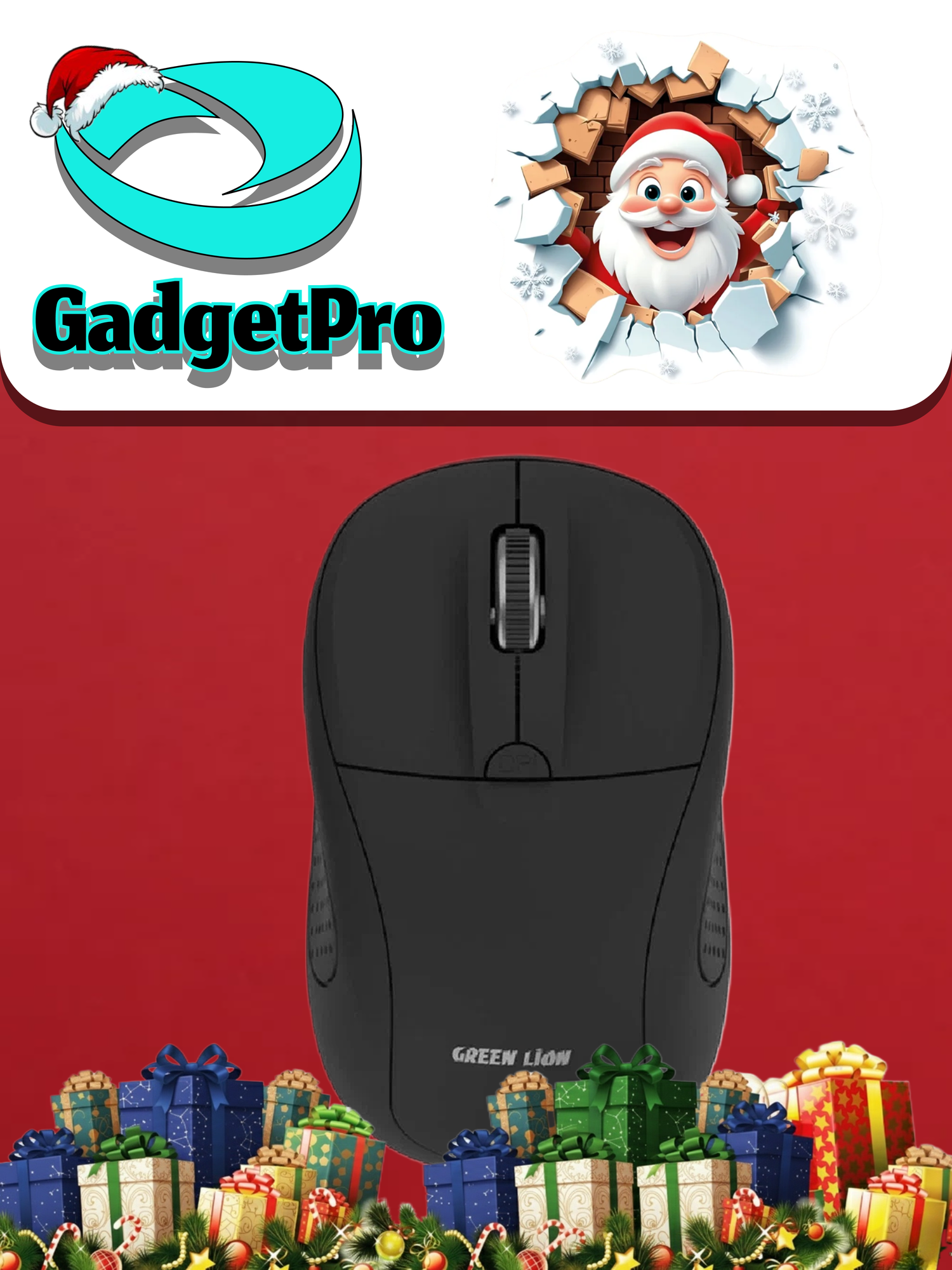 Мышь Green Lion G200: игровая проводная мышь, RGB подсветка, черный цвет, надежная и быстрая.