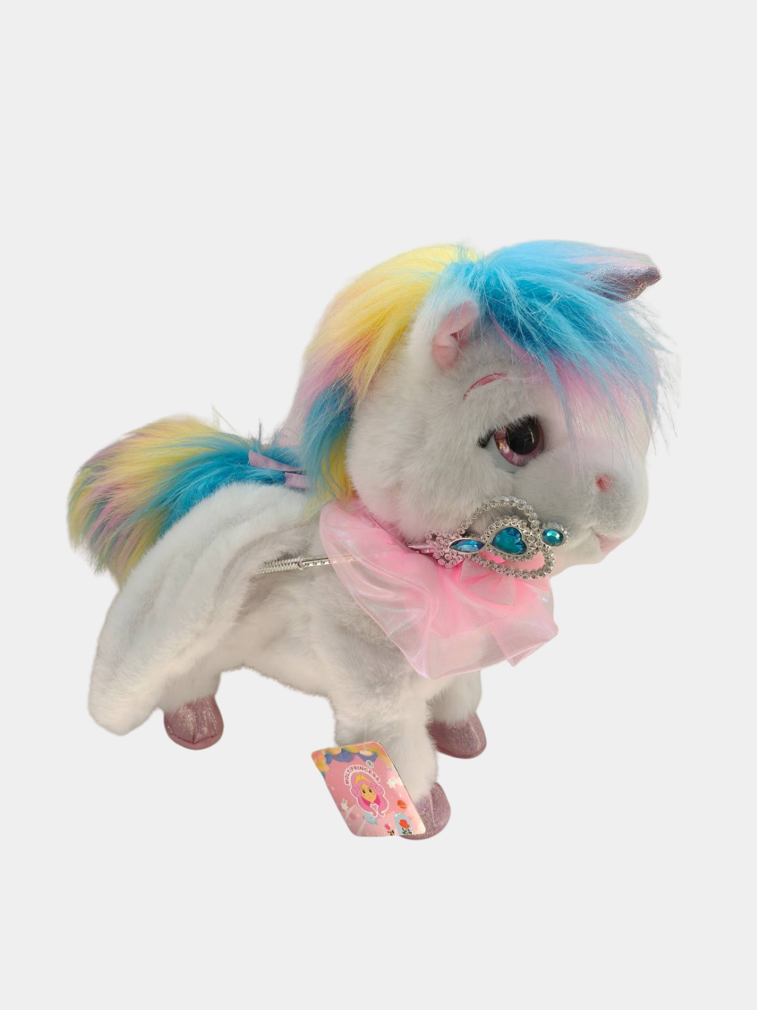 Музыкальный единорог, интерактивная лошадка, мягкая игрушка, единорог — фото 1