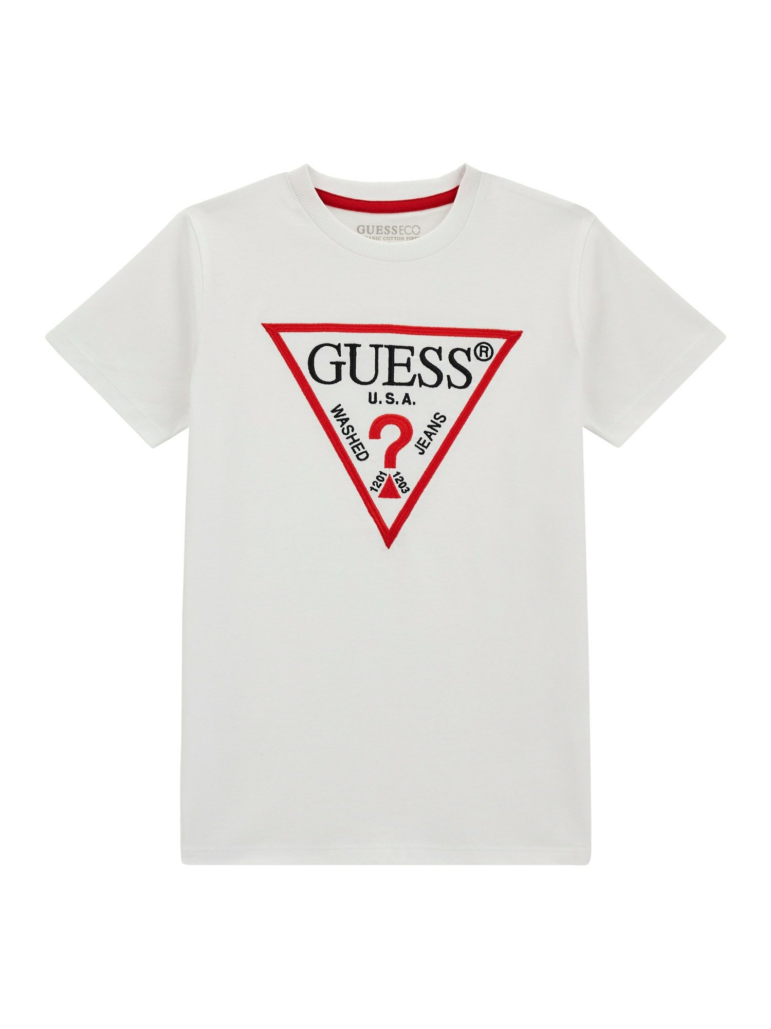 Футболка GUESS, размер 18 лет, белый
