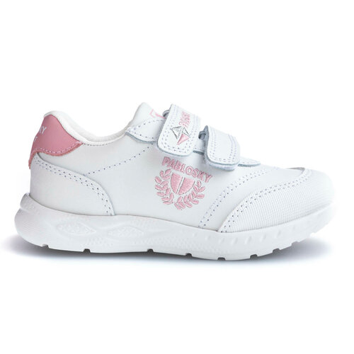 Кроссовки Pablosky, размер 37, белый, розовый кроссовки pablosky размер 35 розовый белый
