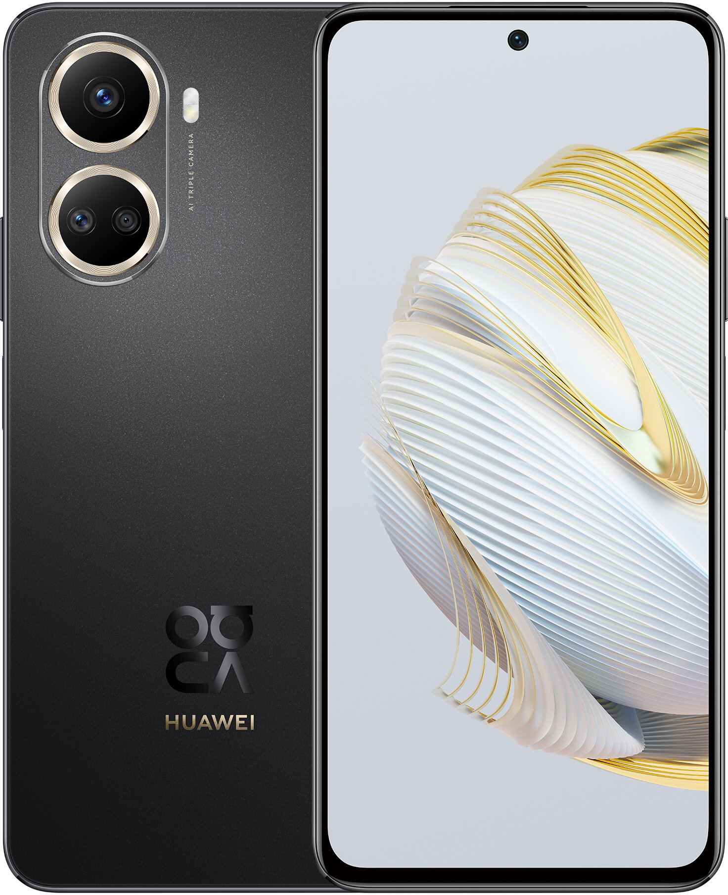 Смартфон HUAWEI Nova 10 SE 8/128 ГБ, Dual nano SIM, сияющий черный