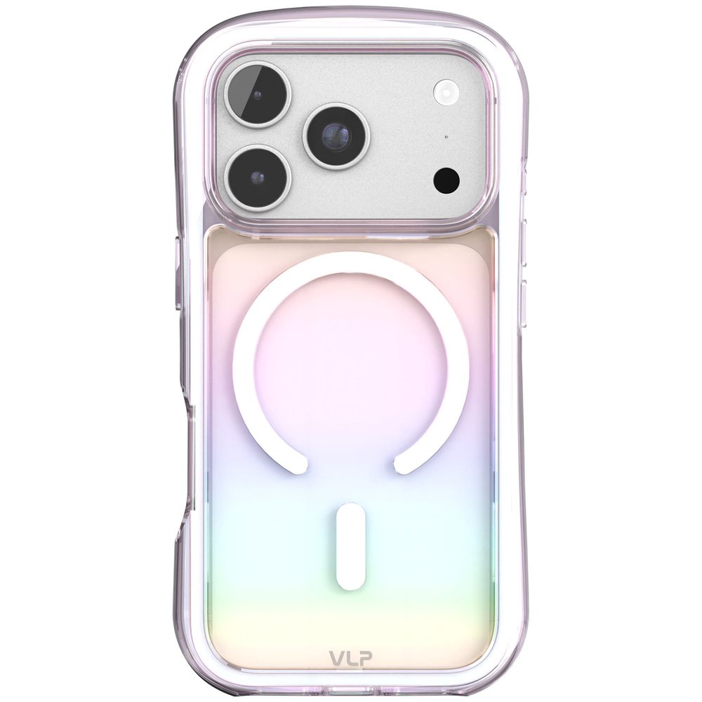 Чехол VLP Bubble Case с MagSafe для iPhone 18 Pro перламутр (10541008)