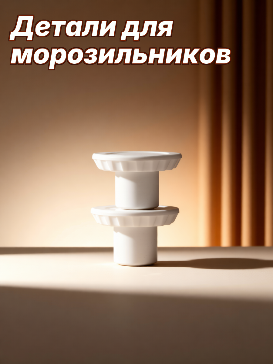 Пластиковые сливные пробки для морозильника, набор из 4 шт, белые, для холодильника