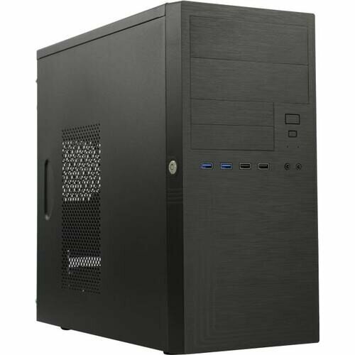 Powerman Корпус ES555BK PM-450ATX U3*2+TypeC*2+2*combo Audio 6188250