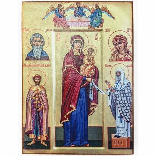 Икона Симеон Верхотурский (копия старинной), арт STO-499