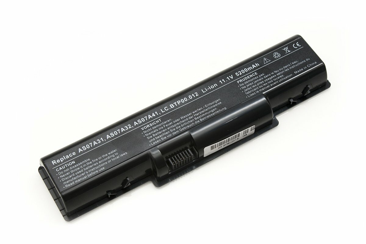 Аккумулятор для ноутбука Acer Aspire 5738G 5200 mah 10.8-11.1V