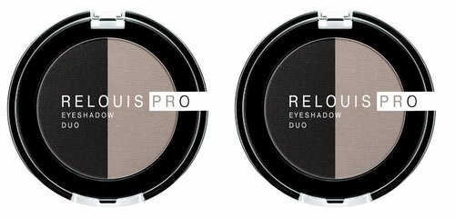 Relouis Тени для век тон 106 Pro Eyeshadow Duo,2 шт