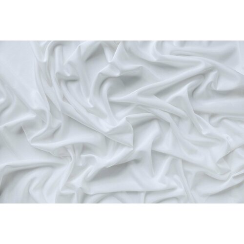 Ткань трикотаж белого цвета ткань джерси белого цвета