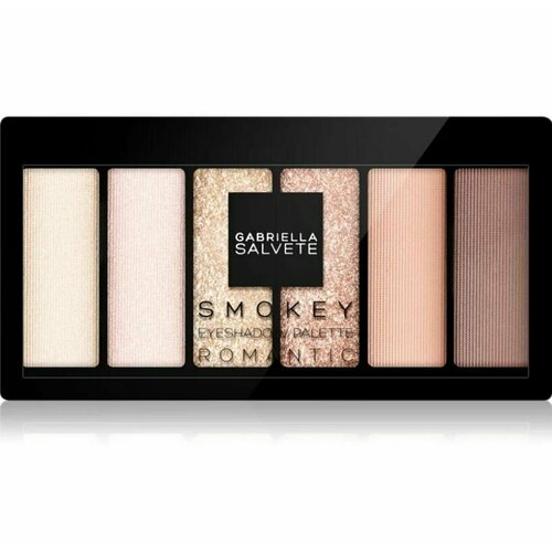 GABRIELLA SALVETE Палетка теней для век 6 тонов ROMANTIC 02