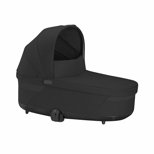 фото Люлька для коляски cybex cot s, цвет moon black