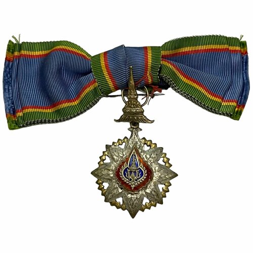 орден за пунктуальность Таиланд, орден Короны Таиланда III степень (для женщин) 1951-1970 гг.
