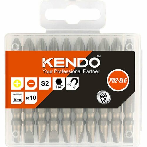 Набор двусторонних бит KENDO 25404732 722₽