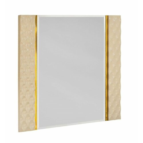 Зеркало Lara ППУ бежевый глянец