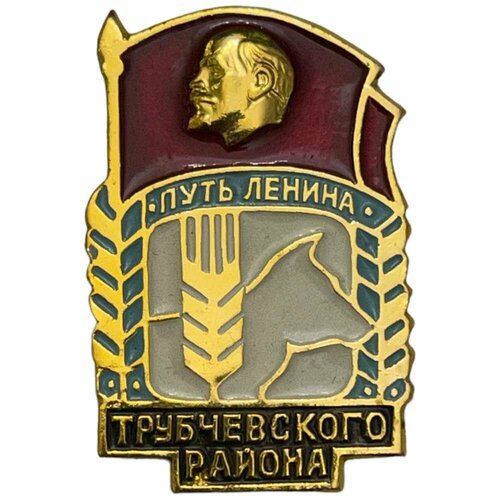 орден ленина 1930 1934 г г муляж Знак Путь Ленина Трубчевского района. Брянская область СССР 1971-1980 гг.